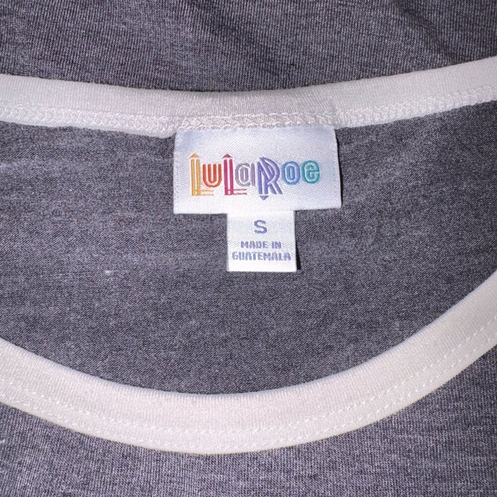 LuLaRoe Julia - Bodycon Baseball Tee Dress - Super soft - Picture 7 of 9